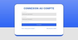 Concevoir Des Systèmes Pour Formulaire De Connexion Avec Forme