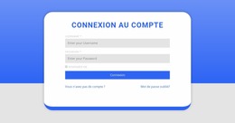 Formulaire De Connexion Avec Forme Modèle Joomla 2024