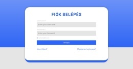 Bejelentkezési Űrlap Alakzattal – Professzionális Tervezés