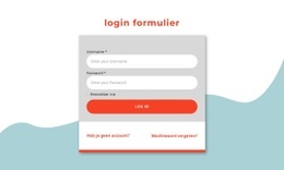 Ontwerp Inlogformulier - Beste Gratis Mockup