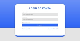 Formularz Logowania Z Kształtem - Profesjonalny Motyw WordPress