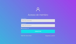 Acesso De Membro - Mercado Comunitário Fácil