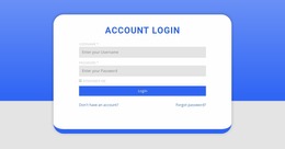 Design Systems For Login Form With Shape