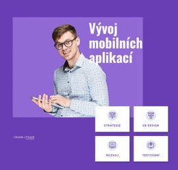 Studio Pro Vývoj Mobilních Aplikací – Jednoduchá Šablona Webu