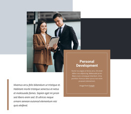 Personal Development - Free Website Template