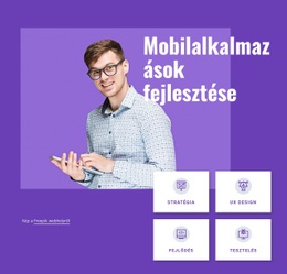 Ingyenes CSS-Elrendezés Ehhez: Mobilalkalmazás -Fejlesztő Stúdió