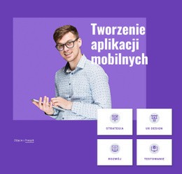 Darmowy CSS Dla Studio Tworzenia Aplikacji Mobilnych