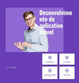 Estúdio De Desenvolvimento De Aplicativos Móveis - Melhor Construtor De Sites