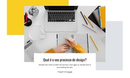 Processo De Design - HTML Site Builder