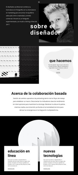 Diseño De Página Para Agencia Más Creativa