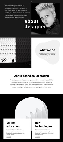 Most Creative Agency - Homepage Layout