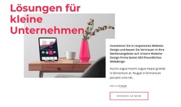 Zukunftsweisendes Design Vorlage HTML CSS Responsive