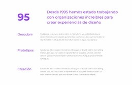 Experiencia En Diseño - HTML5 Website Builder