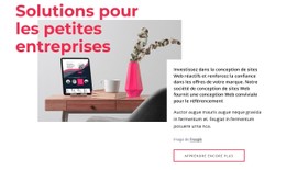 Conception Tournée Vers L'Avenir Modèle HTML CSS Réactif