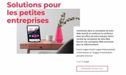 Conception Tournée Vers L'Avenir - Modèle Ultime D'Une Page