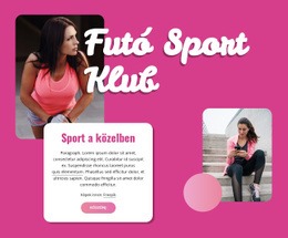 Virtuális Futóklub – Reszponzív Webhely