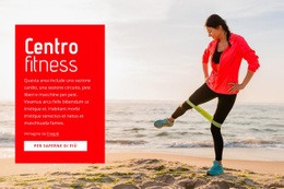 Corsi Di Allenamento E Ginnastica Modello Di Sito