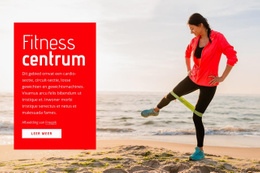 Trainings- En Bewegingslessen - Gratis HTML-Sjabloon