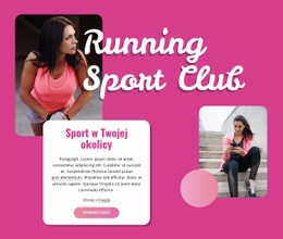 Witryna WordPress Dla Wirtualny Klub Biegaczy