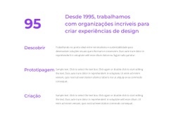 Experiência De Design - Construtor De Sites Multiuso