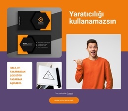 Yaratıcılığı Canlandırmak - Ücretsiz Şablon