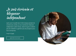 Je Suis Un Écrivain Indépendant – Téléchargement Du Modèle HTML