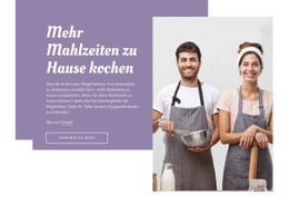 Zu Hause Kochen – Inspiration Für HTML5-Vorlagen