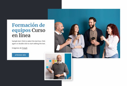 Cursos Online De Team Building - Arrastrar Y Soltar Plantilla Joomla