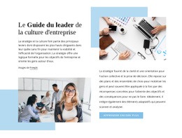 Conception De Site Web Premium Pour Le Guide Du Leader