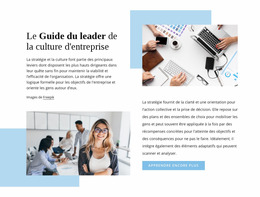 Le Guide Du Leader - Modèle De Site Web Joomla