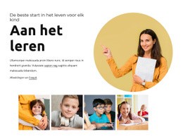 Leuk Leren Voor Kinderen - HTML Template Generator