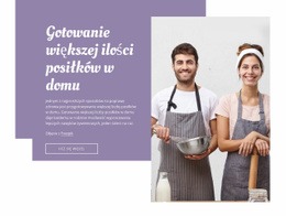 Gotowanie W Domu - Gotowy Do Użycia Motyw WordPress