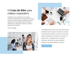 Design De Site Premium Para O Guia Do Líder