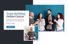 Team Building Online Courses - Responsive Static Site Generator