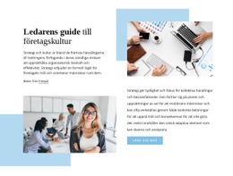 Premiumwebbplatsdesign För Ledarens Guide