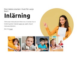 Roligt Lärande För Barn HTML-Mall