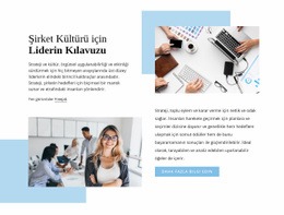 Liderin Kılavuzu - Profesyonel HTML5 Şablonu