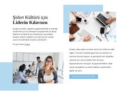 Liderin Kılavuzu Için Premium Web Sitesi Tasarımı