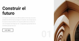 Diseño De Página Para Crea Un Edificio Personalizado