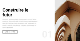 Créer Un Bâtiment Personnalisé - Thème De Site Web Prêt