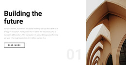 Create custom building - HTML Template by Nicepage