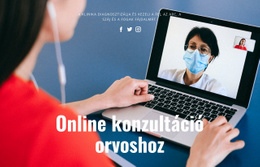 Online Konzultáció Az Orvossal – Tökéletes Webhelytervezés