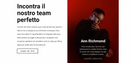 Essere Umano Creativo In Squadra - Website Creation HTML