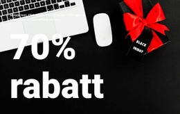 Superförsäljning I Butik - HTML-Webbplatsmall