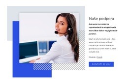 Podpora Vývoje Webu – Stažení Šablony HTML