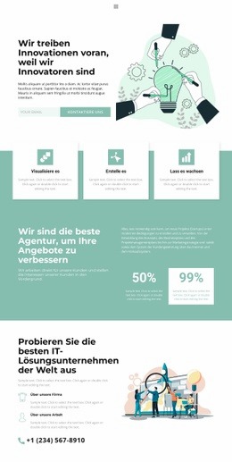 Innovative Methoden - Bestes Website-Design