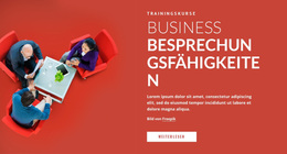 Fähigkeiten Für Geschäftstreffen – Benutzerfreundliches WordPress-Theme