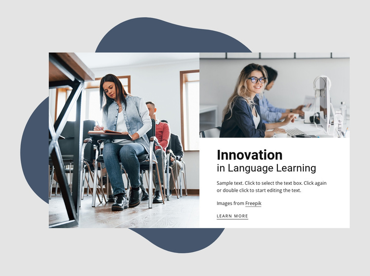 Innovations in language learning Joomla Template