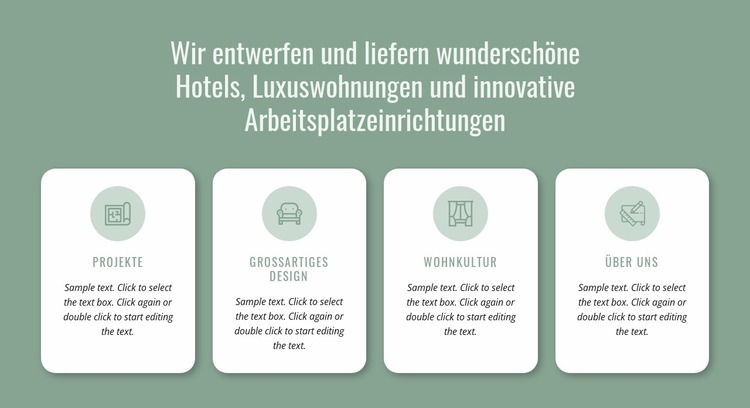 Wir gestalten Hotels Joomla Vorlage