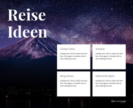 Reiseideen – Ultimatives WordPress-Theme